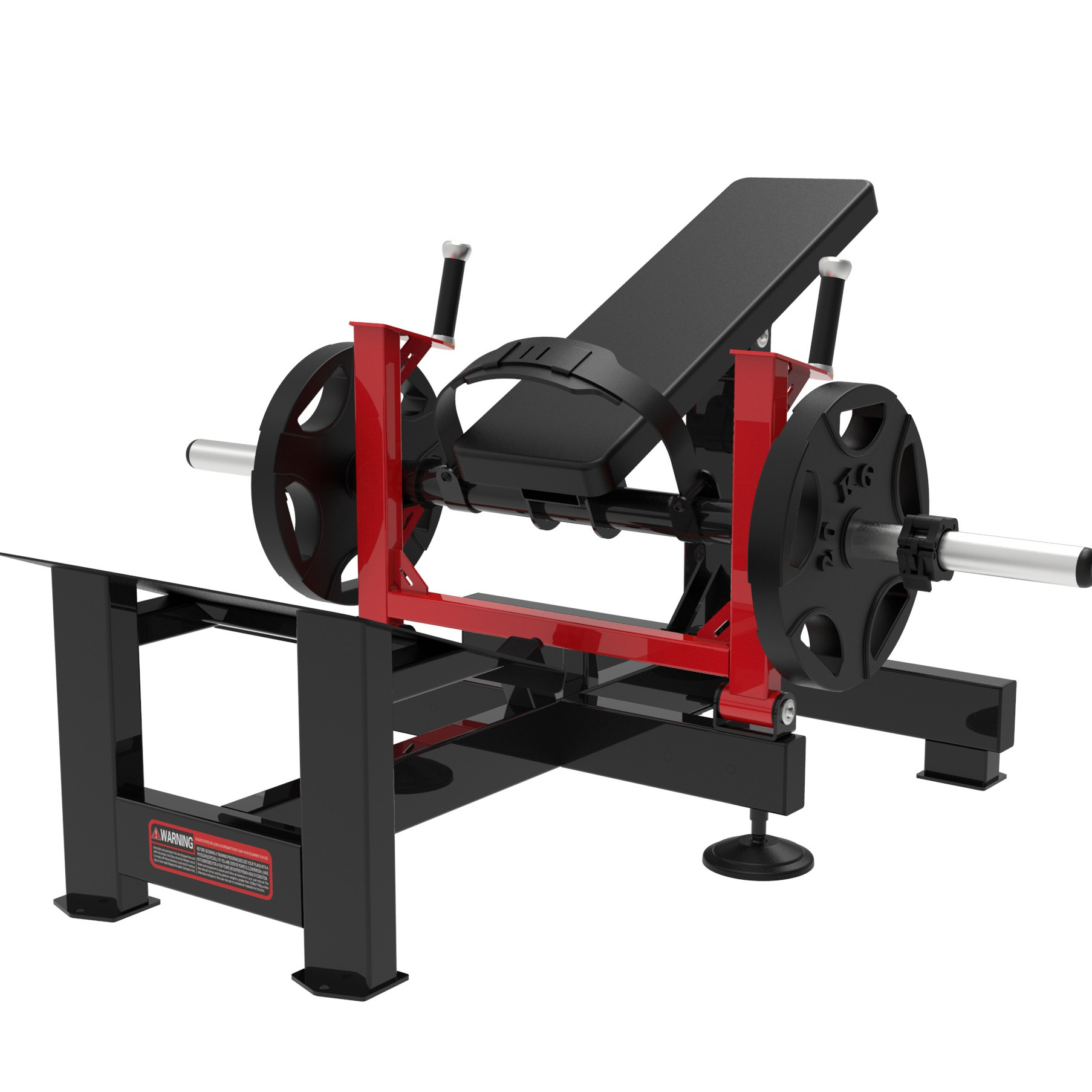 Hip Thrust Glute Machine Strength Plate Loaded Machine