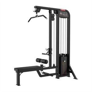 Gym Equipment Lat Pull Down Low Row Strength Machine For Gym Club