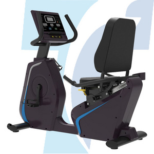 High quality commercial body building exercise recumbent bike