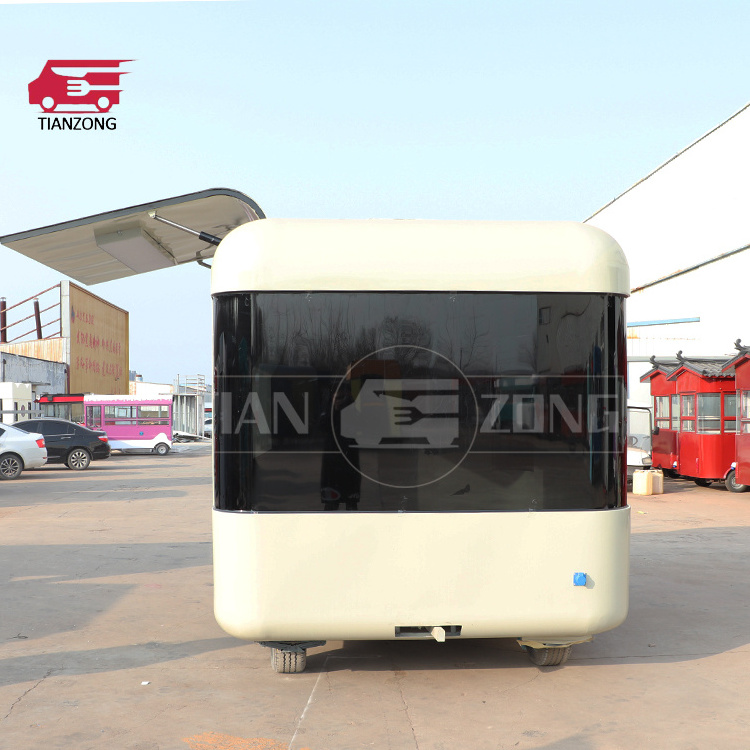 TIANZONG  a28 modern Coffee Truck beer bar Food Trailers Fully Equipped Pizza Mobile Food Cart