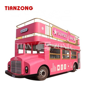 TIANZONG S1 Factory Supply good design food trucks wit full kitchen ice cream car food kiosk design coffee cart