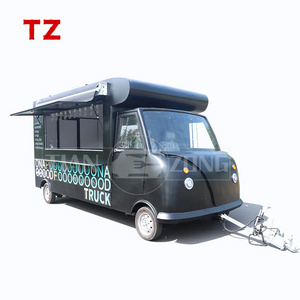 TIANZONG T57 street food cart Burgers catering food trailers fully equipped Selling Coffee Van food truck for sale