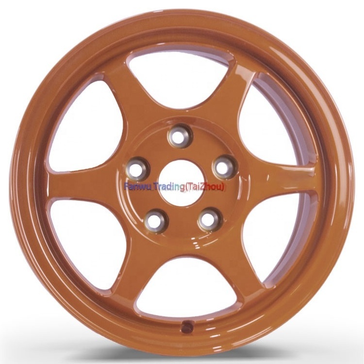 FF New Style Gloss Orange 16 17 19 20 21 22 23 24 Inch Forged Car Concave Wheels 18 Inch 5X114.3 5X108 5X120  for passenger car