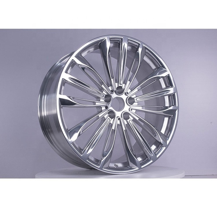 FF OEM/ODM Polished Chrome 5X108 5X120 5X1143 16 17 19 20 21 22 23 24 Inch 18Inch alloy forged rim 5 X 100