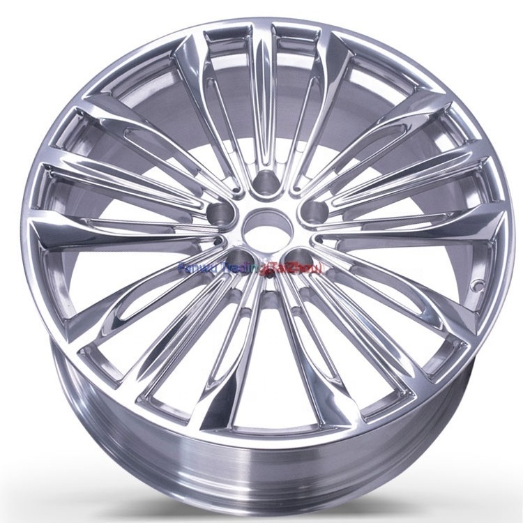 FF OEM/ODM Polished Chrome 5X108 5X120 5X1143 16 17 19 20 21 22 23 24 Inch 18Inch alloy forged rim 5 X 100