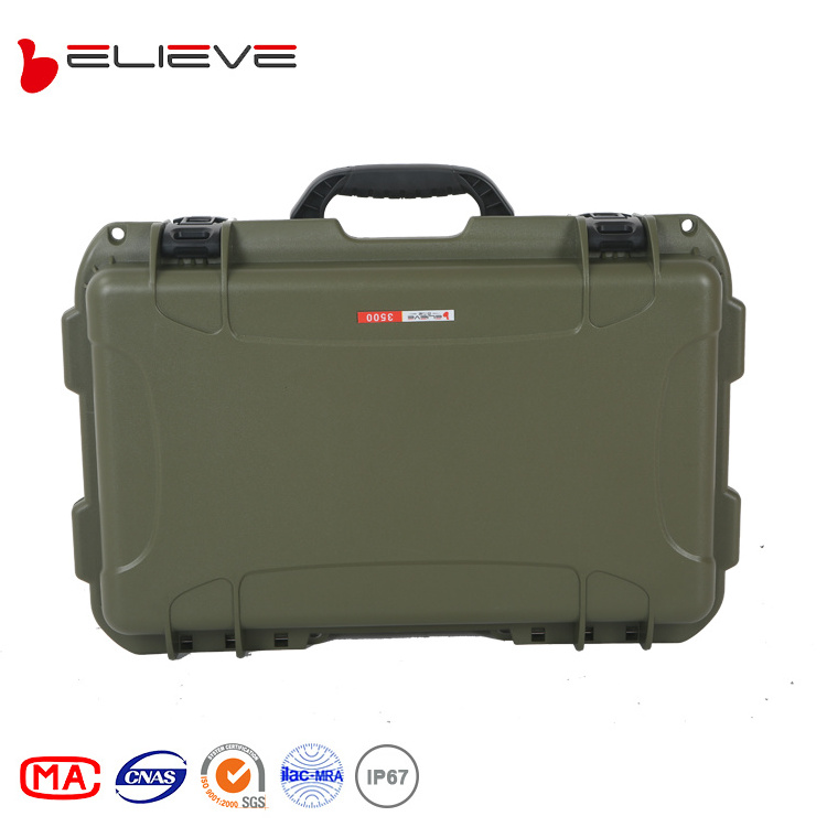 Plastic Storage Box Suitcase IP67 Dustproof Crushproof Case For Tool Equipment Instrument Accessories