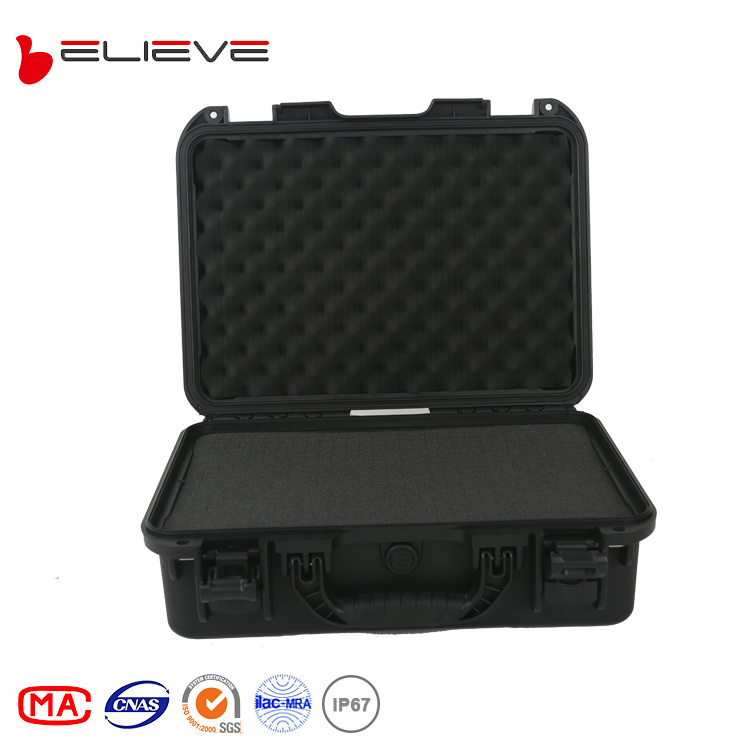 IP67 plastic case Waterproof Shockproof hard plastic carrying tool case with Pick and Pluck foam