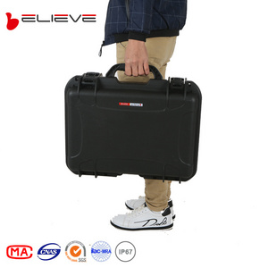 IP67 plastic case Waterproof Shockproof hard plastic carrying tool case with Pick and Pluck foam