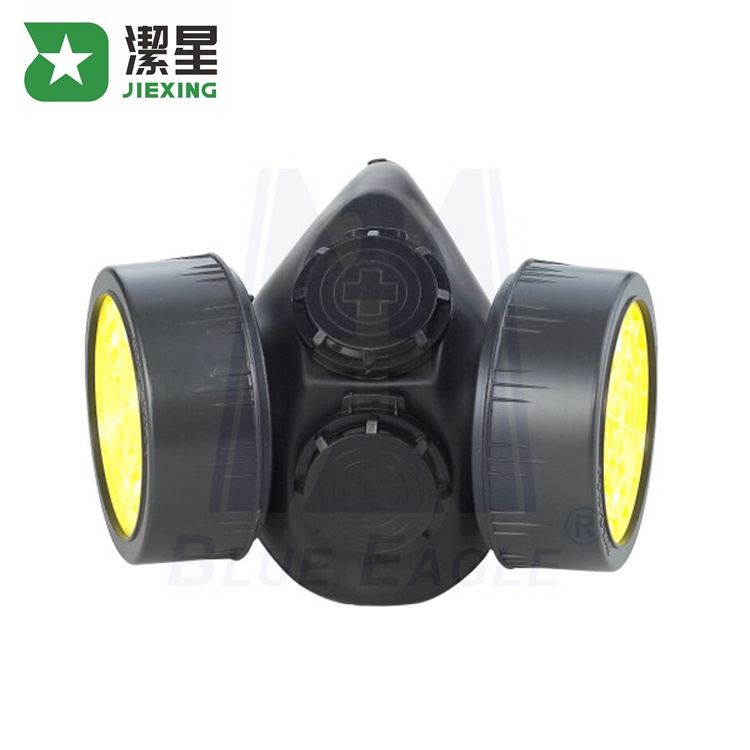 Half Face Respirator Material Facial Protection Reusable Gas Mask Flat-fold Smoking Pvc GT-GM 306 Jie Xing CN;ZHE