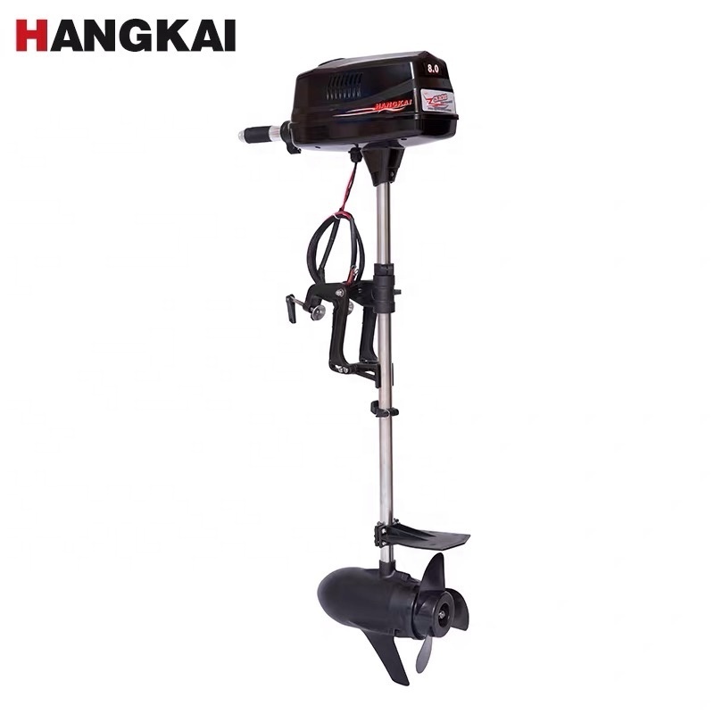 HANGKAI Brushless 60V 10HP Electric Trolling Outboard Boat Motor for Sale