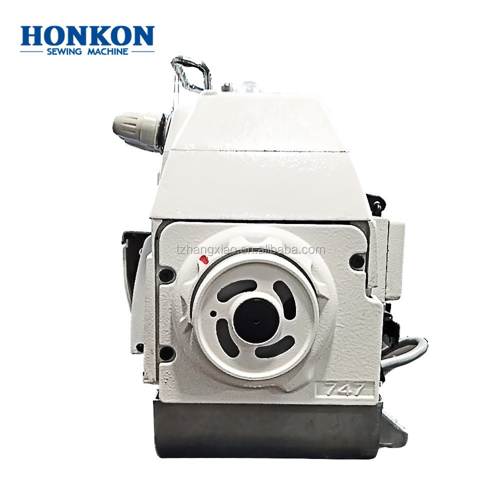 HONKON New Energy Saving HK-747-4D High Speed Direct Drive 4thread Industrial Overlock Sewing Machine for Garment Clothing White