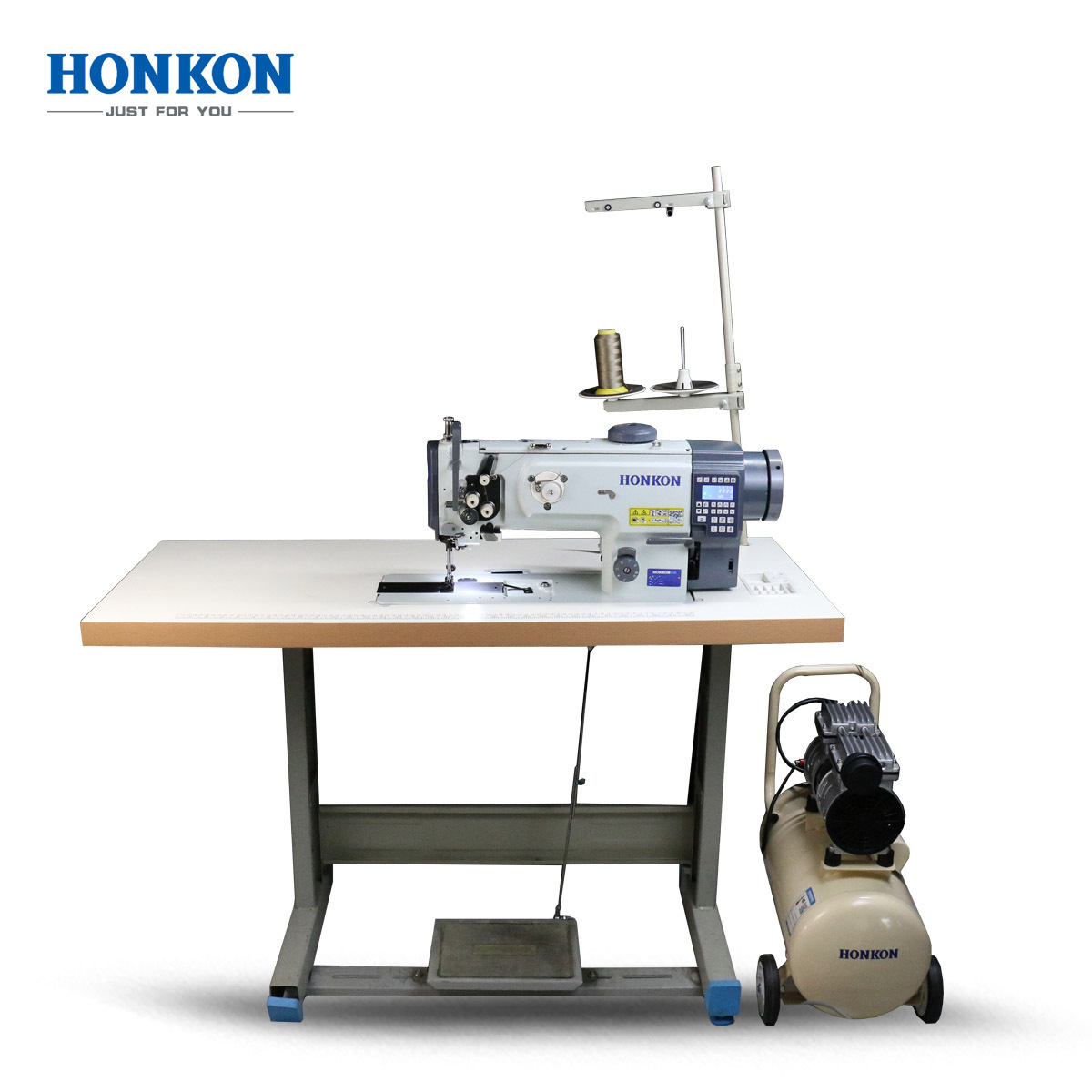 Computer high speed automatic thread cutting zigzag sewing machine