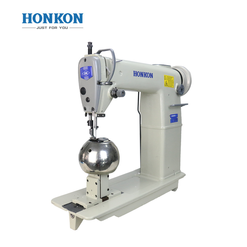 HONKON Hot Sale industrial human hair wig making machinery single needle sewing machine for wigs