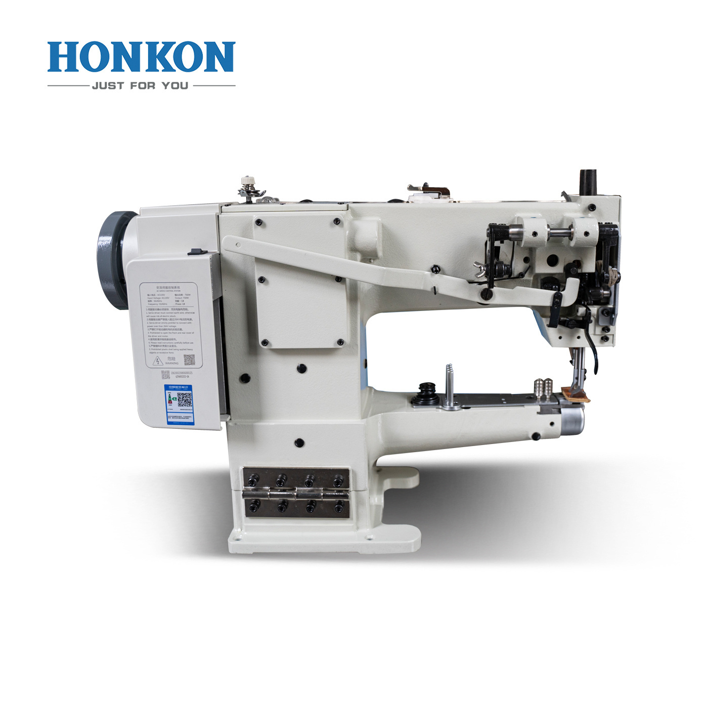 HK-2628D industrial unison feed cylinder bed sewing machine for shoes hemming machine cylinder arm sewing machine