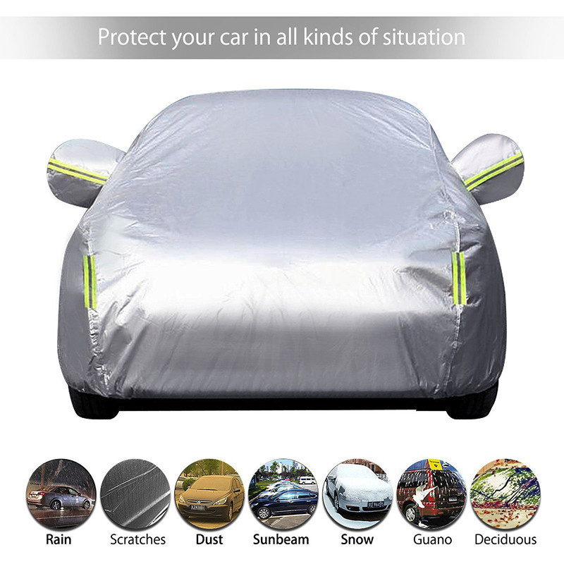 Waterproof PEVA fabric outdoor Super quality breathable scratch snow sun hail resistant full UV proof suv tent car covers