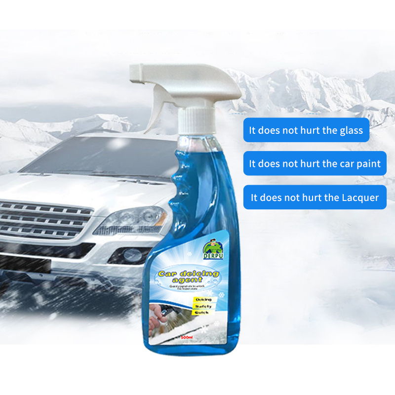 Custom Car Cleaning Product Glass Snow Melting Spray  Deicing Agent