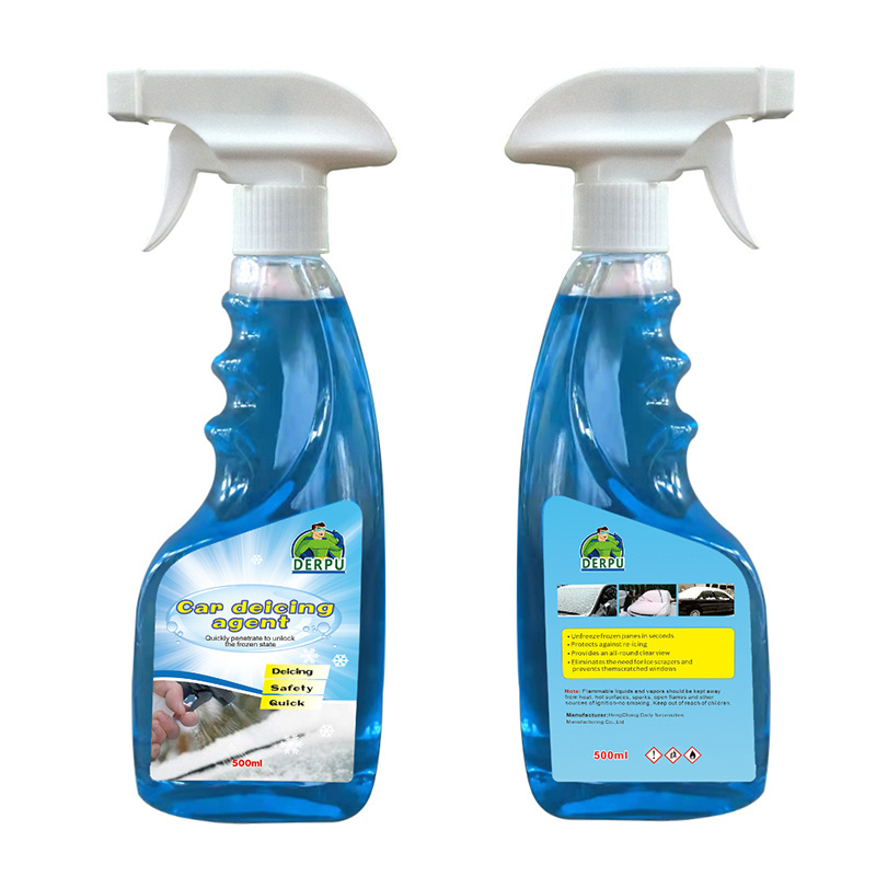 Custom Car Cleaning Product Glass Snow Melting Spray  Deicing Agent