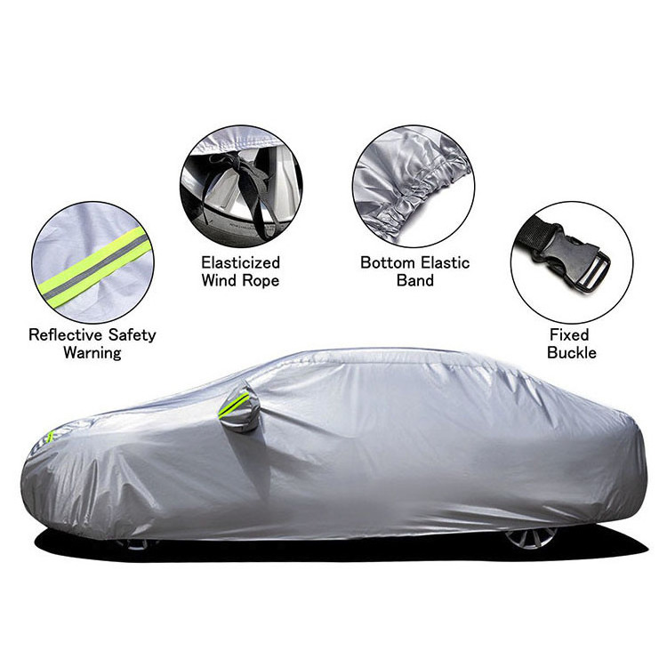 Waterproof PEVA fabric outdoor Super quality breathable scratch snow sun hail resistant full UV proof suv tent car covers