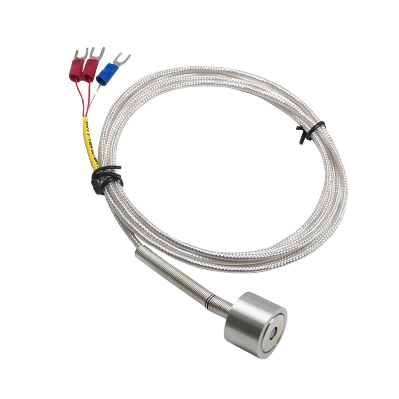 Strong Neodymium platinum magnetic surface thermocouple K J E type rtd pt100 type industrial temperature sensor