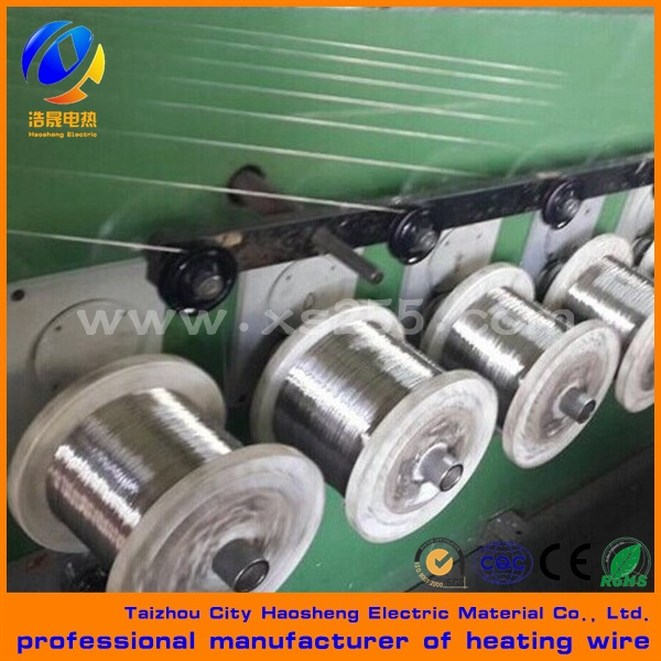 The supply of nichrome wire nickel chrome heating wire Cr20Ni35 surface load is high,good corrosion resistance