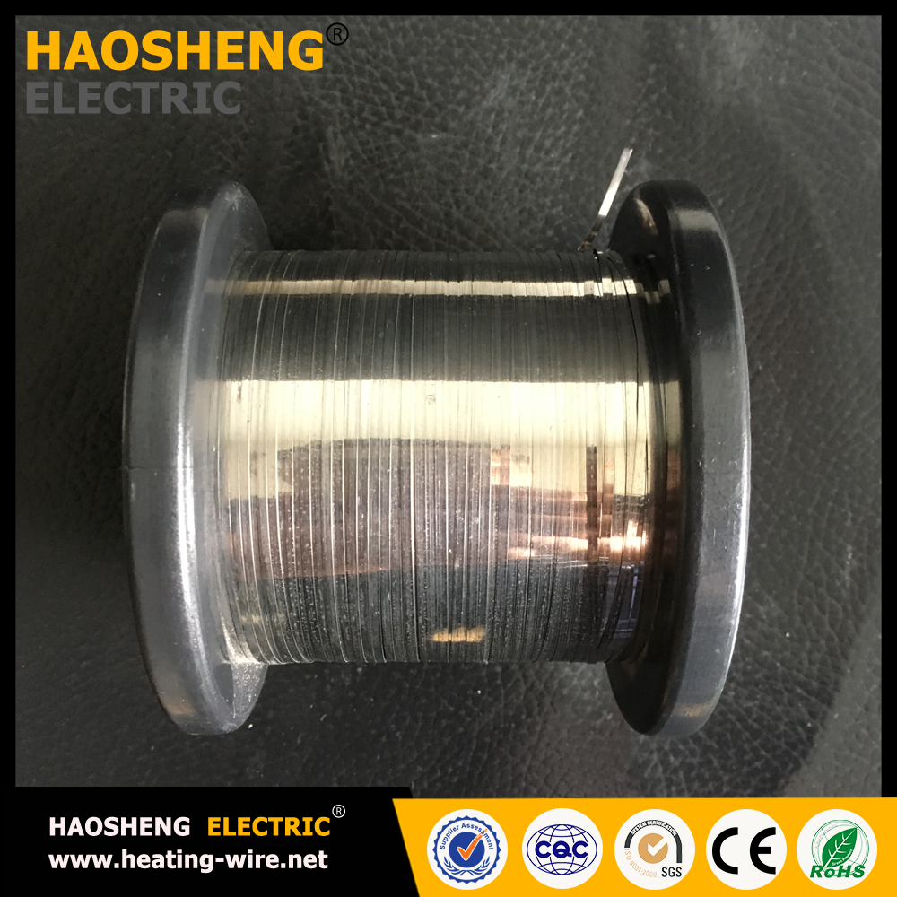 resistance wire 0.45mm and 80/20 Nichrome Chrome strip heating element cold rolled flat wire bright anneal 0.3*3.0mm