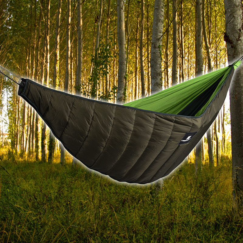 Wholesale Full Length Warm Hammock Survival Gear Underquilt Camping Thicken Hammock Hiking Backpacking Travel Outdoor Hammock