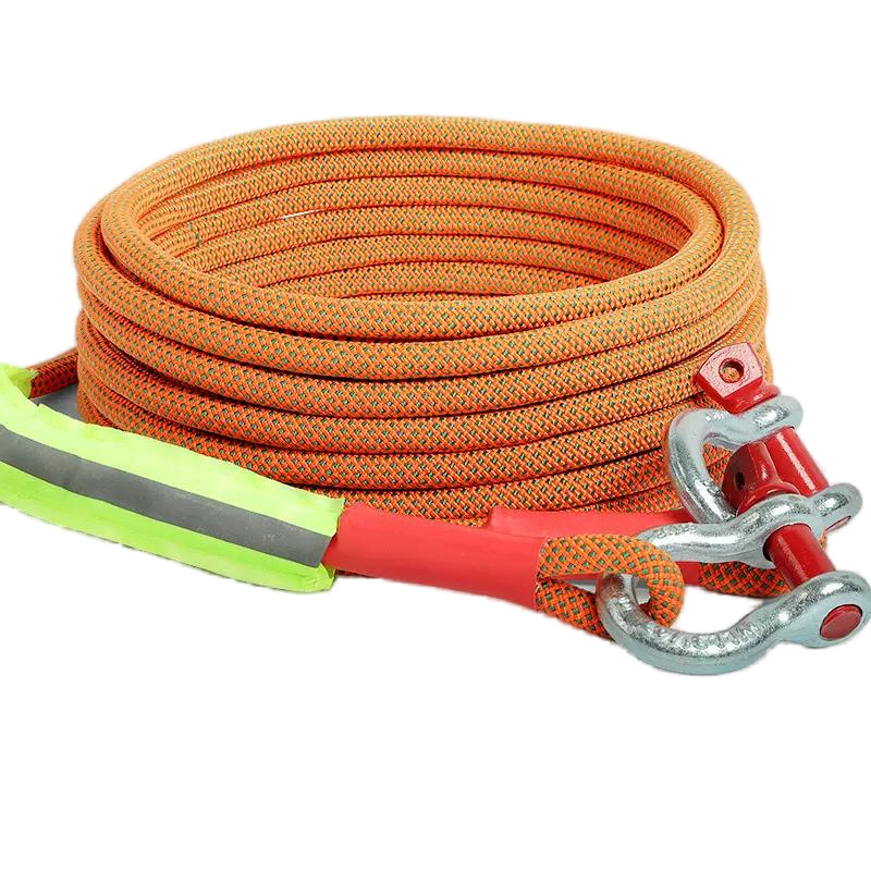 High Quality Vehicle Pulling Trailer Rope Rescue Rope Tow Rope for Trucks