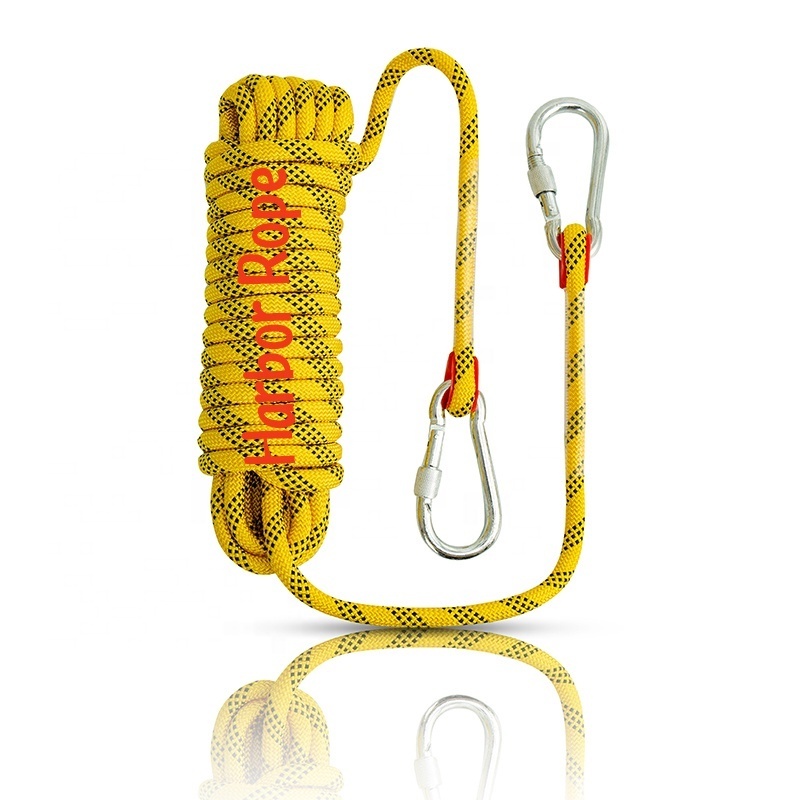 High Standard Factory Directly Supply Wholesale 3 Inch Diameter Fire Rescue Parachute Rope Safety Rope Static Climbing Rope