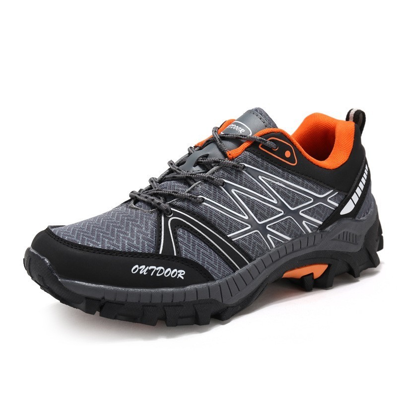 Outdoor Breathable Sports low top mesh surface shoes mountaineering shoes hiking boots men running hiking shoes