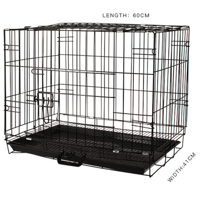 wholesale manufacturer cheap dog pet cages stainless steel metal large small foldable carriers