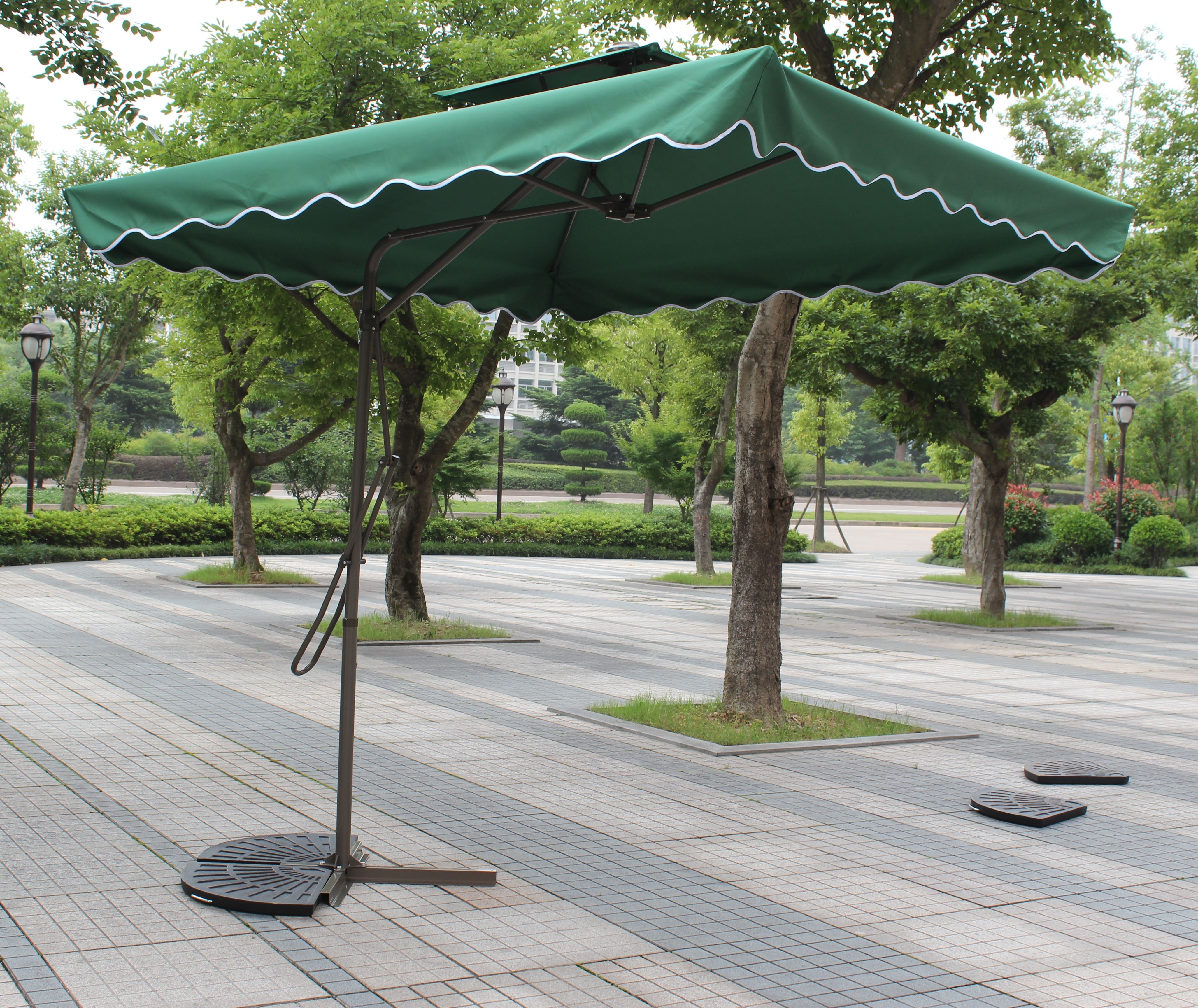 Garden umbrella outdoor sun umbrella patio hanging umbrella