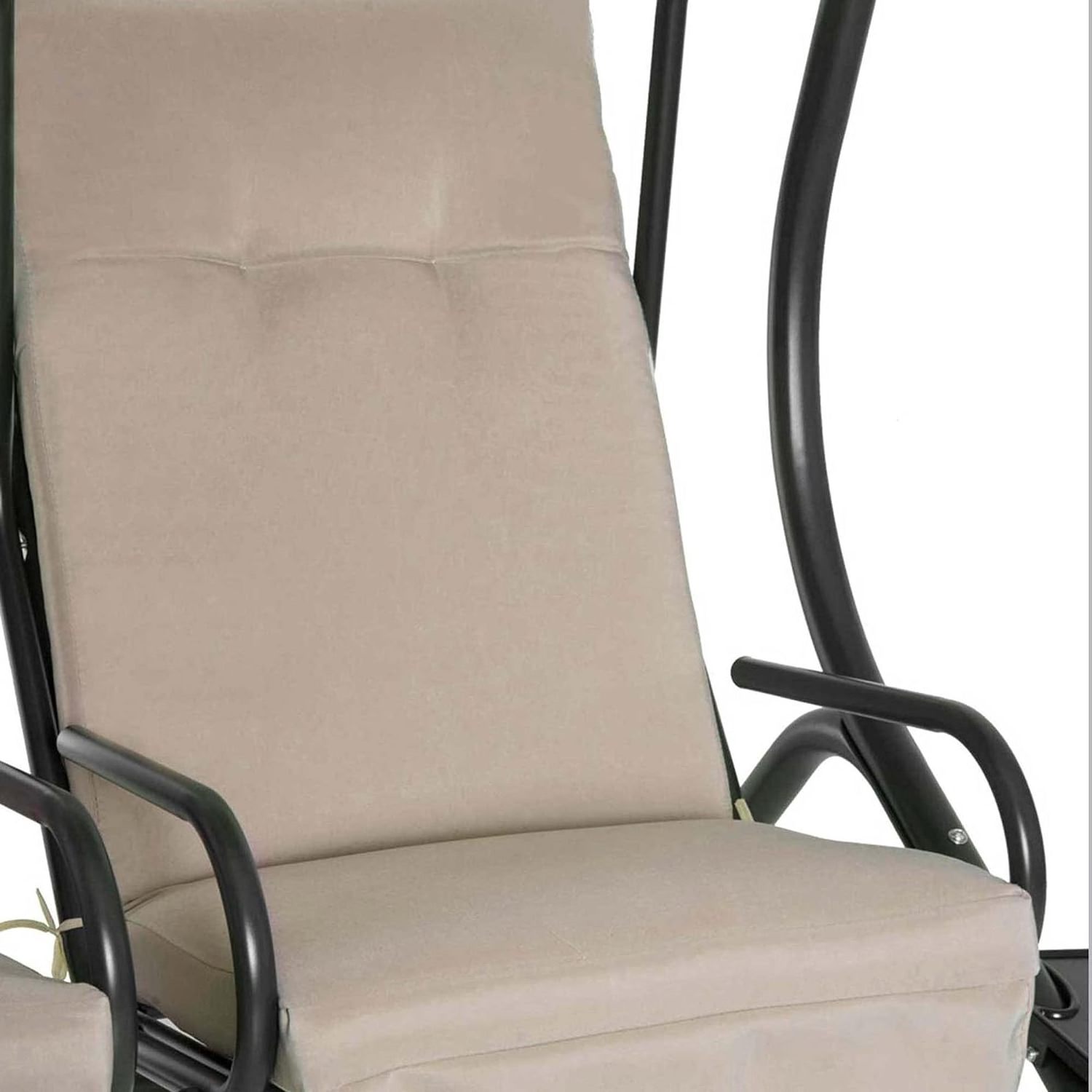 2 Seater Confortable Steel Swinging Chairs For Outdoor Garden