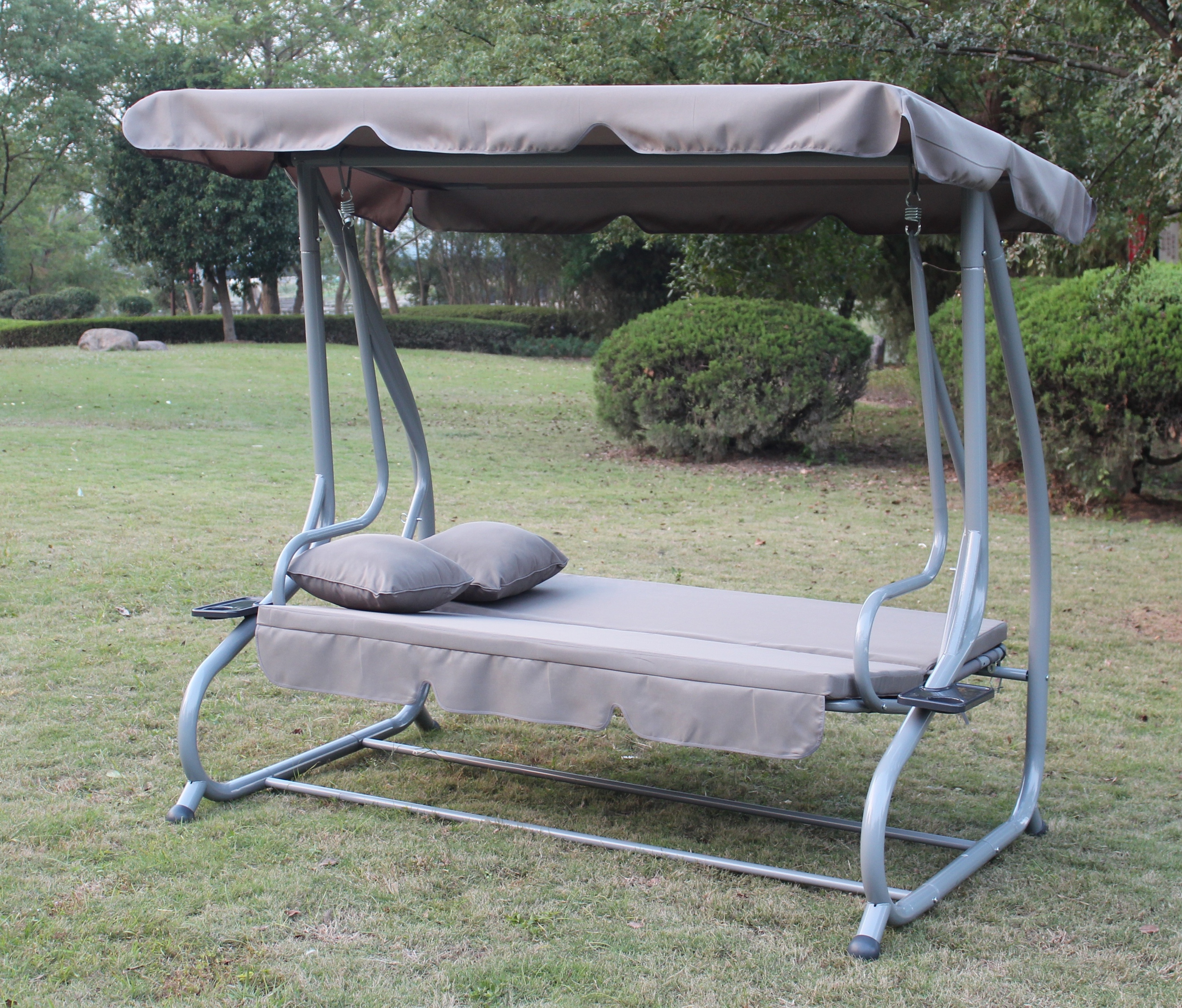 outdoor swing chair  patio hanging chair indoor swing bed canopy swing