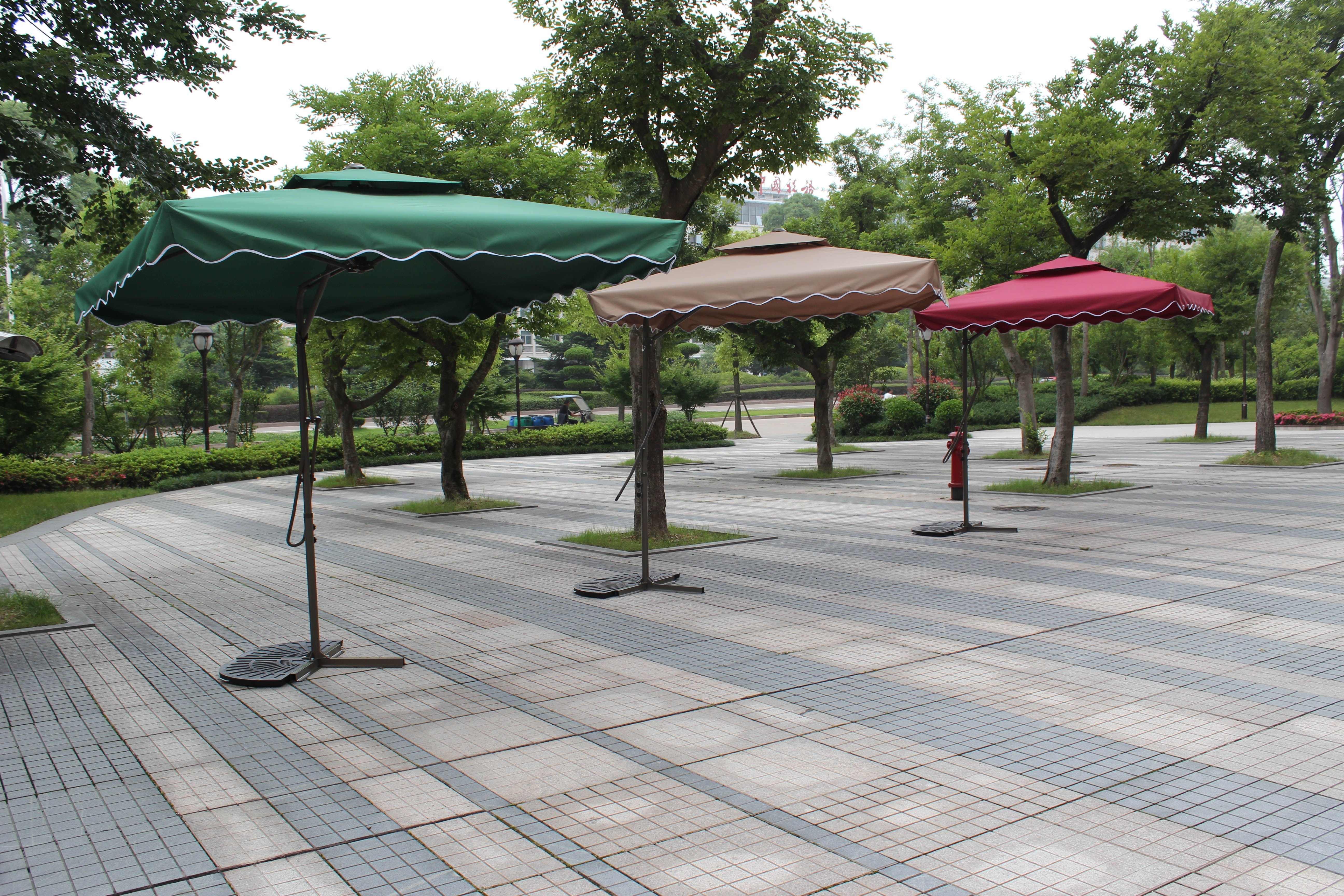 Outdoor Furniture Large waterproof windproof Parasol Sun Patio Umbrella For Garden Umbrella