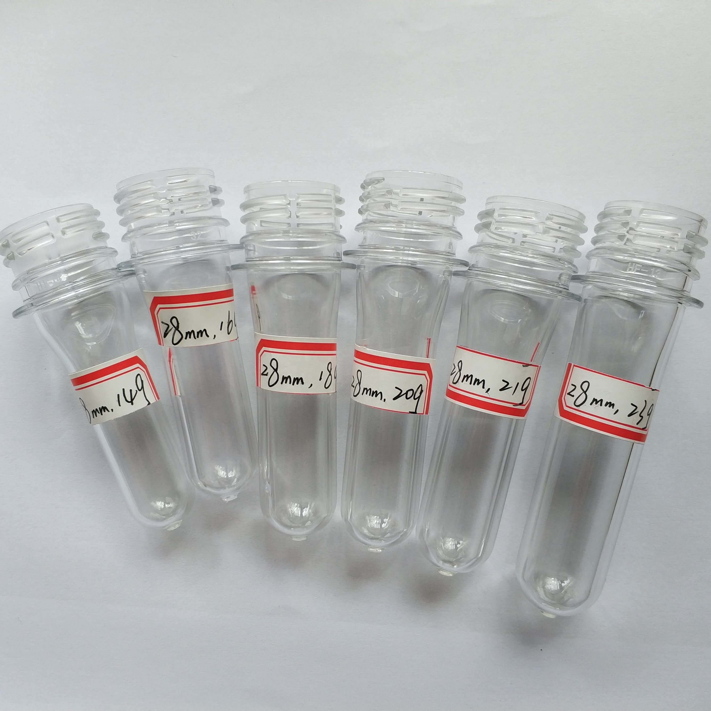 PET preform for Blowing Plastic Mineral Water Bottle  0.33L /0.5L/1L /1.5L/ 2L