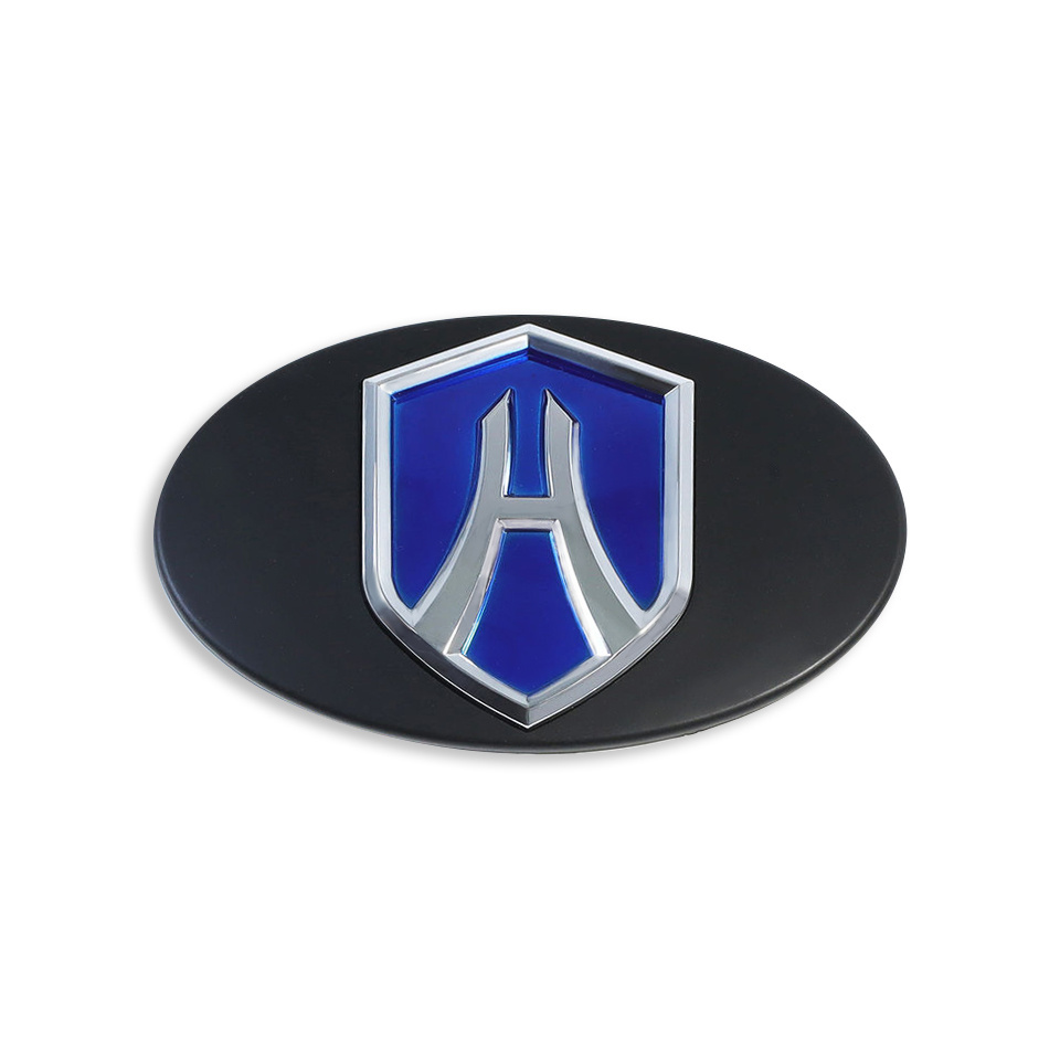 Custom Logo Chrome Plastic Car Emblem Badges Auto Emblems Car Badge Stickers Car Grill Badges Emblems For Decoration