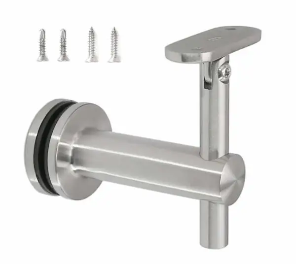 Stainless Steel Stair Railing Support Adjustable Mounting Bracket for Handrail Brackets Support