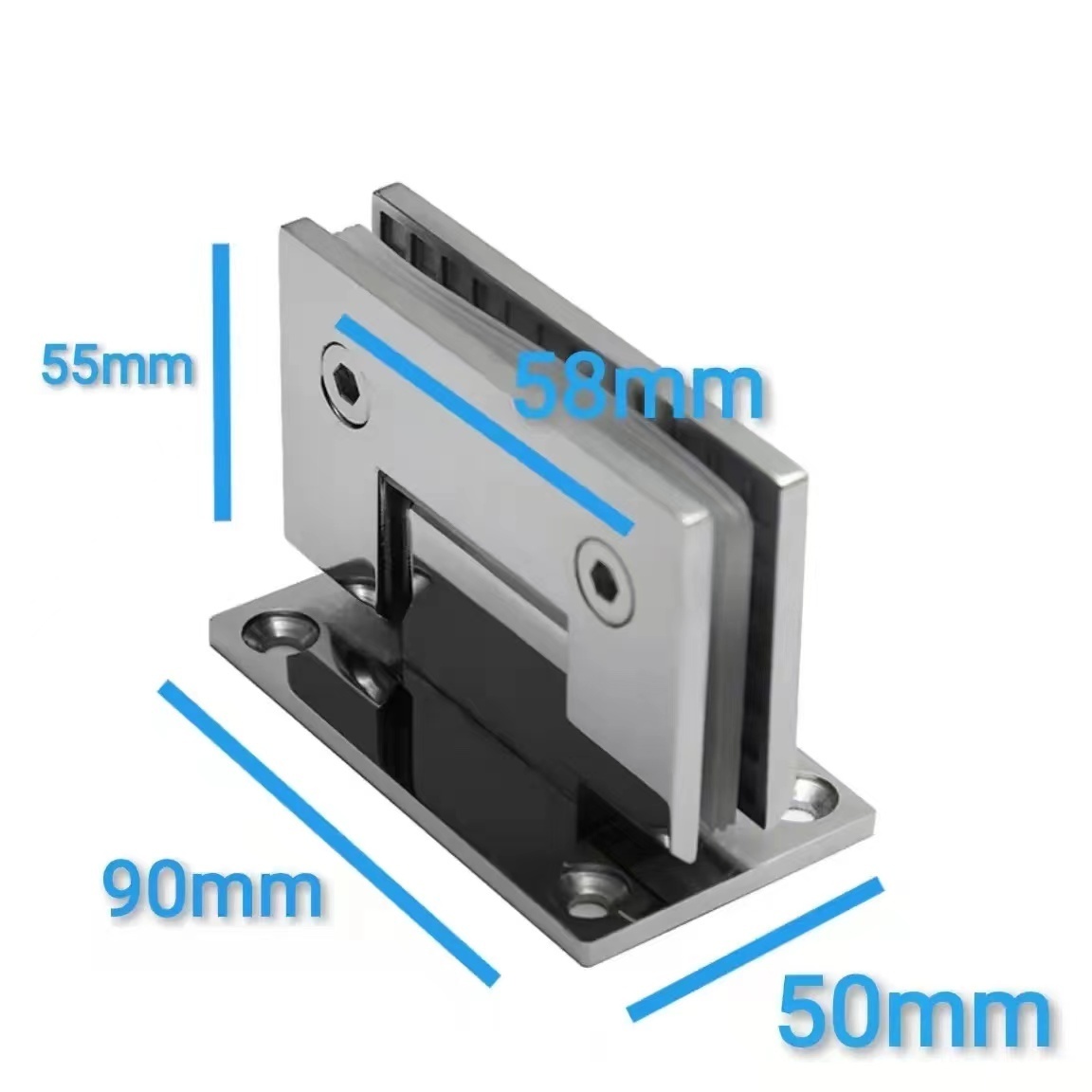 Low Price 304 Shower Glass Door Fittings Hinge Total Solution For Projects 304 Shower Glass Door Fittings Hinge Hotel