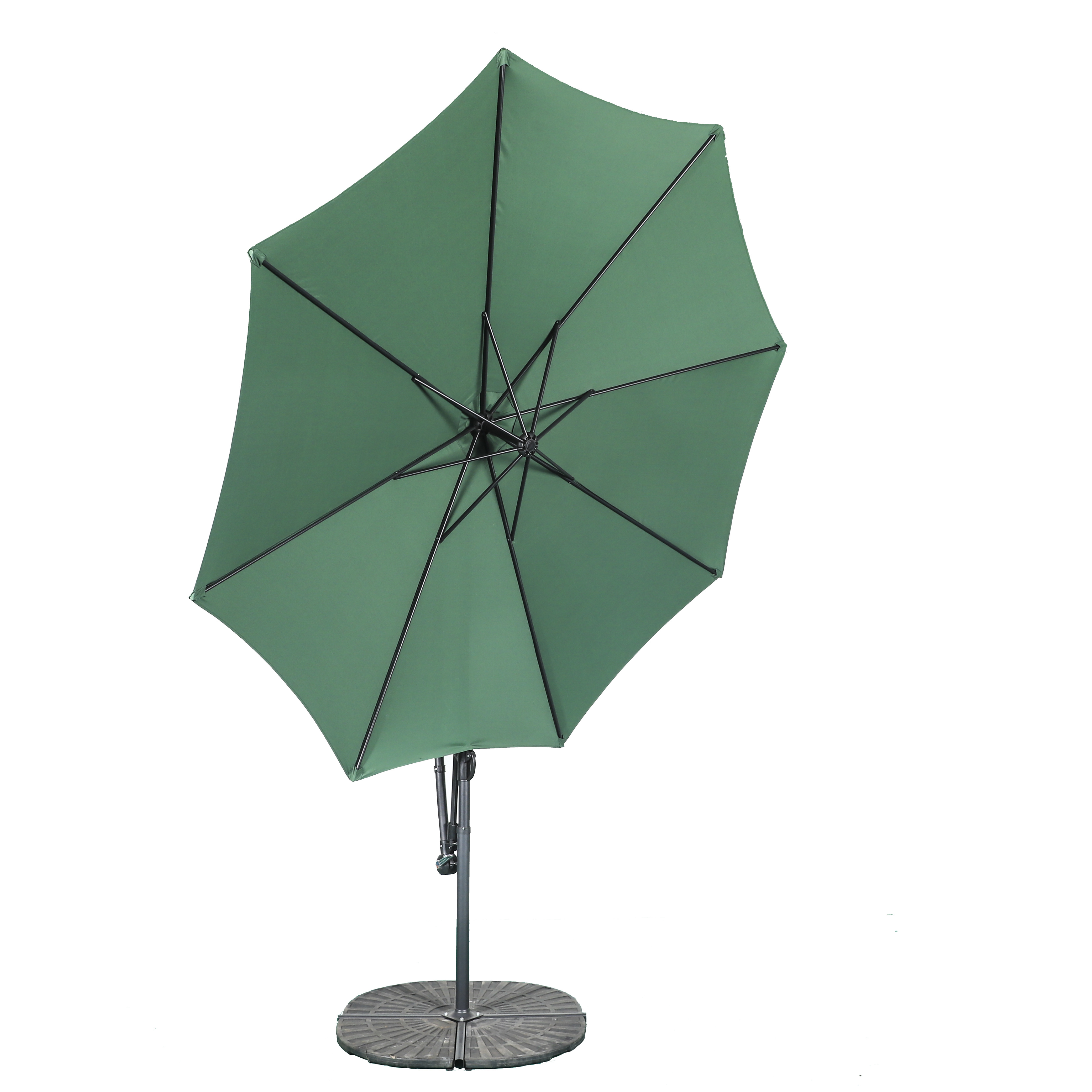 HONGGUAN Garden Furniture Deluxe Patio Umbrella Outdoor Market Parasol Target Market Umbrella Banana Hanging Umbrella