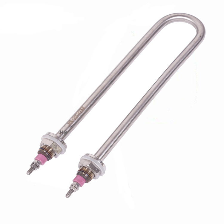 U Type 1KW 2KW 3KW 4KW Electric Water Heater Immersion Tubular Heater For Rice Steamer Fermentation Tank