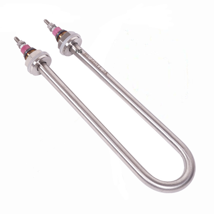 U Type 1KW 2KW 3KW 4KW Electric Water Heater Immersion Tubular Heater For Rice Steamer Fermentation Tank