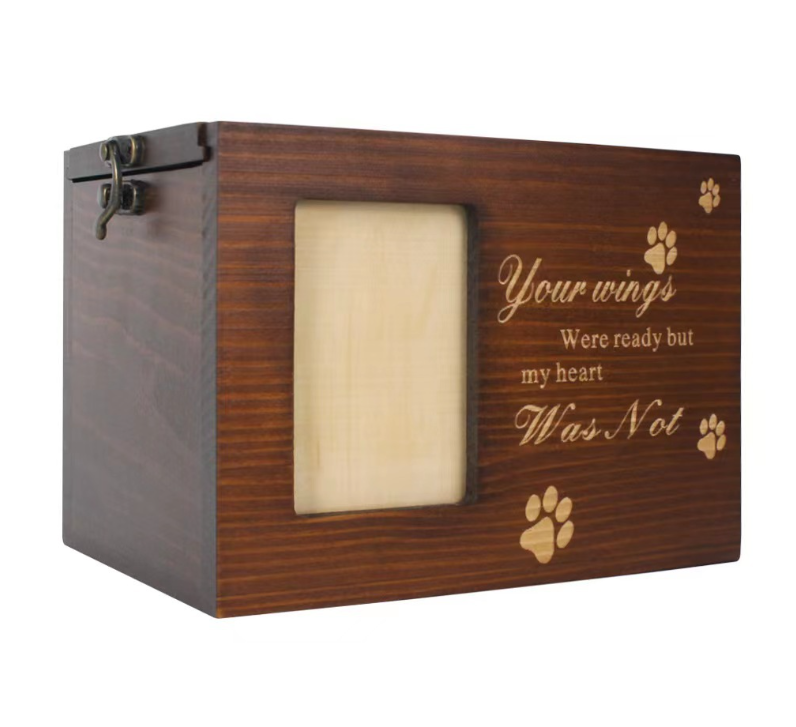 EXW price Hot Sale Wooden Pet Cremation Urns For Ashes