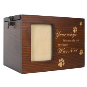 EXW price Hot Sale Wooden Pet Cremation Urns For Ashes