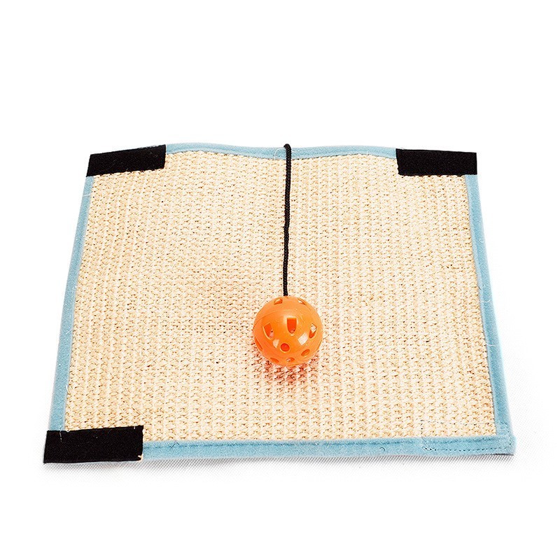 pet supplies Natural Sisal Mat Toy Protecting Furniture Foot For Cats scratcher sisal cat scratching posts with ball