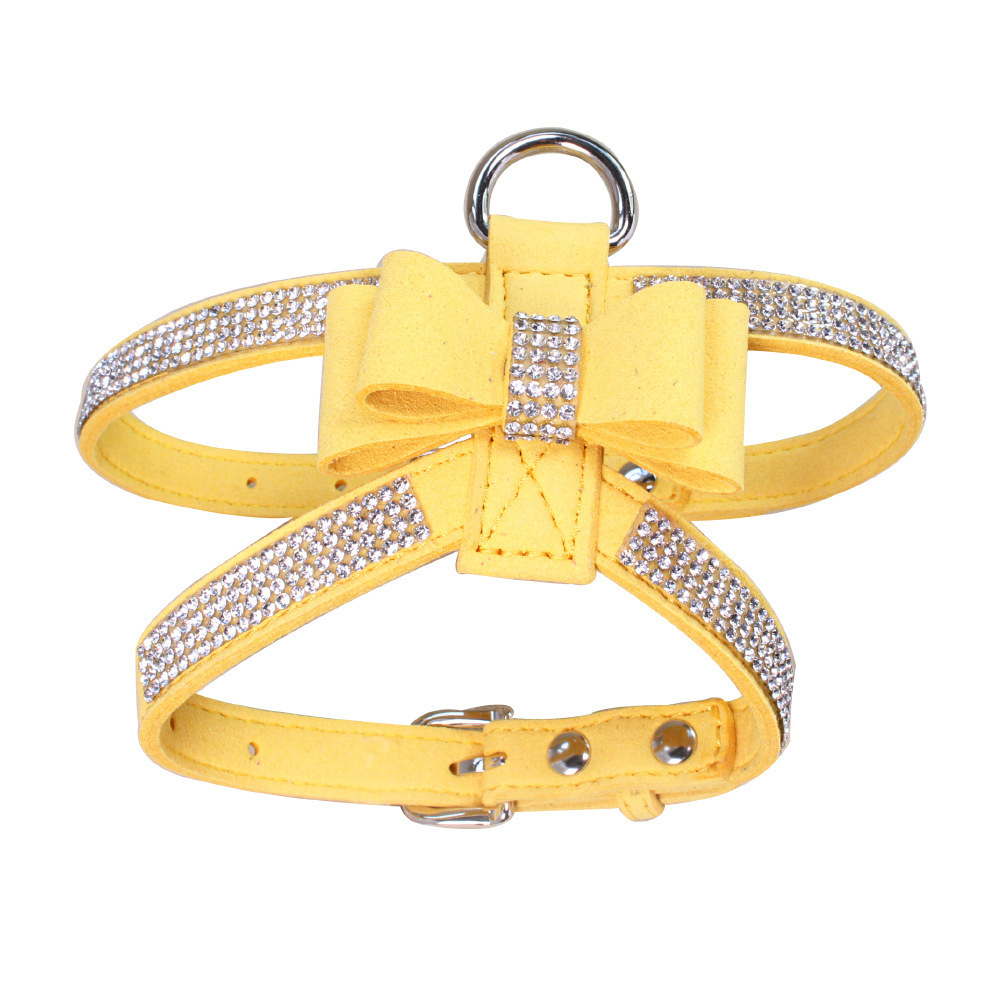 Dog Collars manufacturer Bling Diamond Studded Dog Collar leather PU Pet Collar for Small Medium Large Dogs