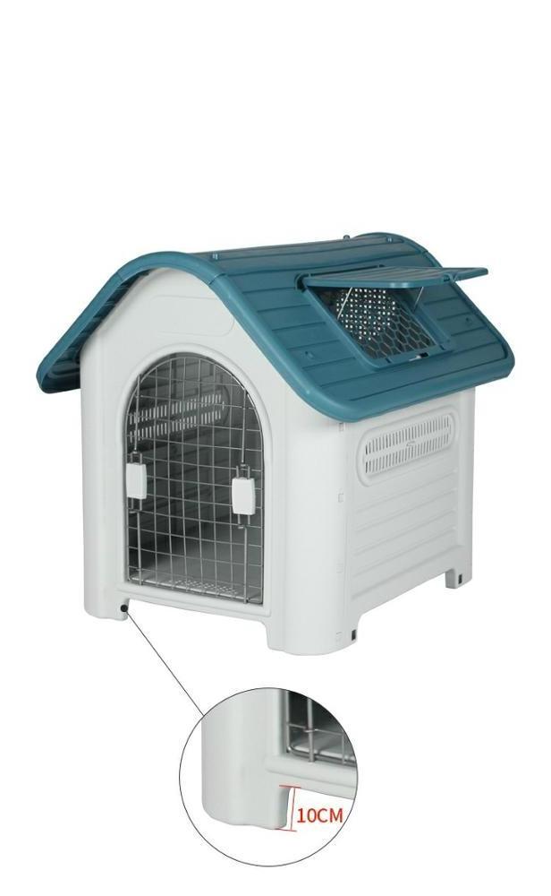 Pet House Large Weatherproof Outdoor Plastic Dog Kennel