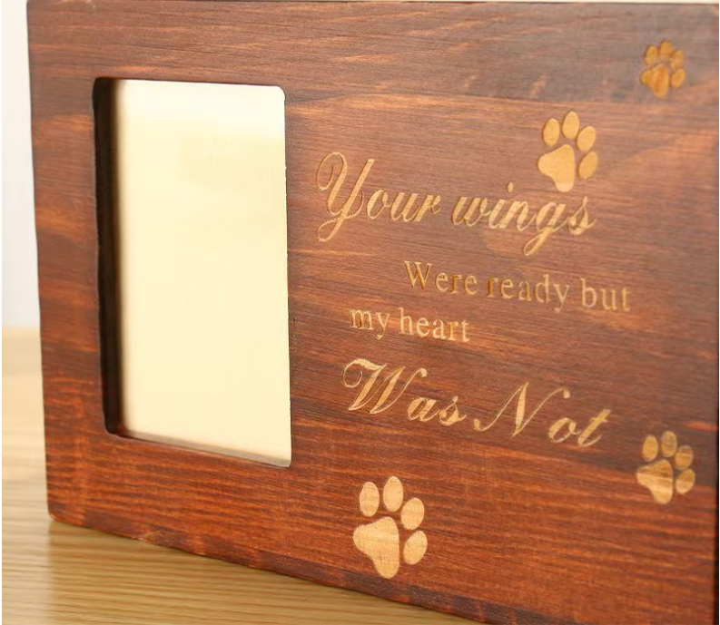 EXW price Hot Sale Wooden Pet Cremation Urns For Ashes