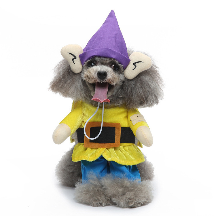 Cosplay Party Funny Pet Halloween Costume Dog Clothes Dog Halloween Costume cloth for dog