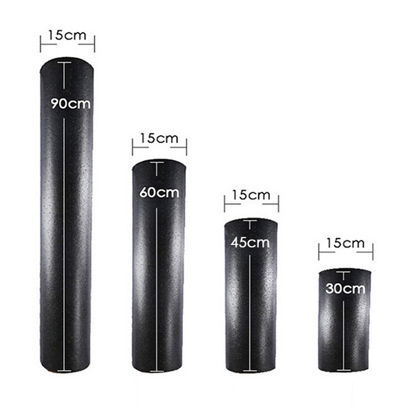 Manufacturer customized epp black solid foam roller yoga column