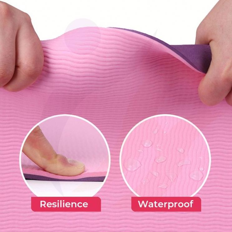 TIANHUI yoga mat cover yoga mat multi-color options yoga mat raw material